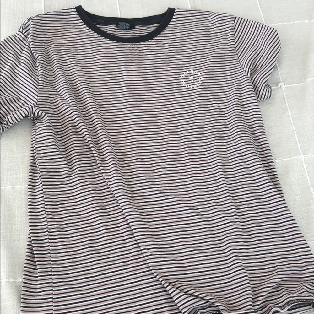 GHANDA DESIGNED STRIPED TEE